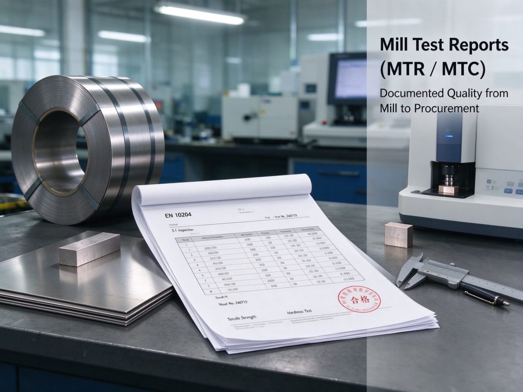 Understanding Mill Test Reports (MTR / MTC) for Industrial Metal Procurement