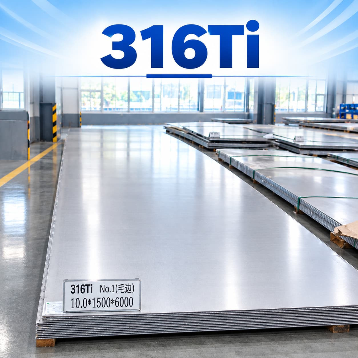 316Ti/1.4571 Stainless Steel Plate