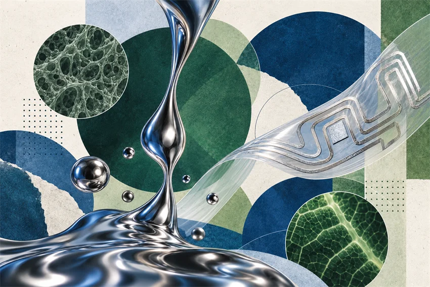Liquid Metals Can Stretch Thousands of Percent. Printing Them Is the Hard Part