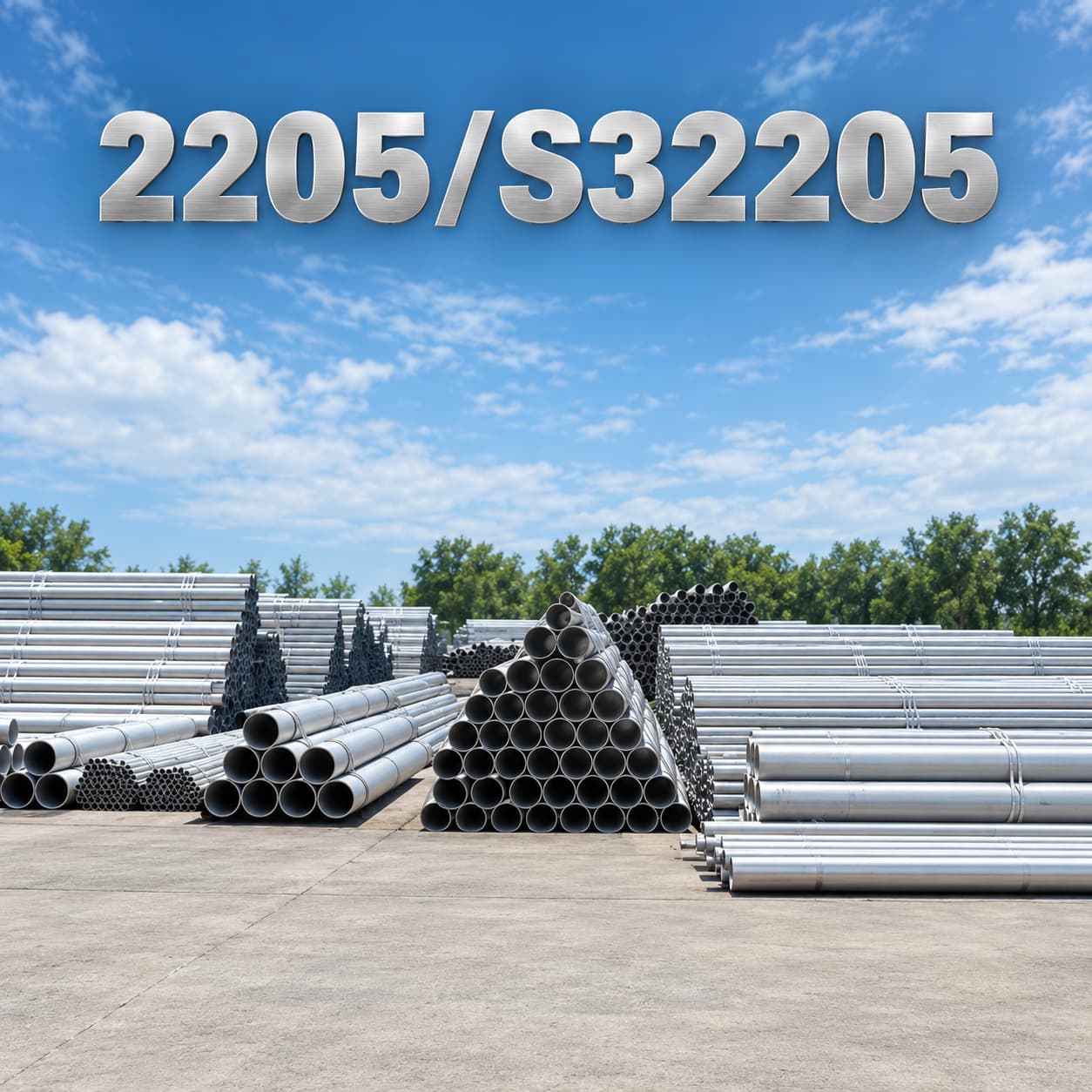2205 Stainless Steel Round Pipe