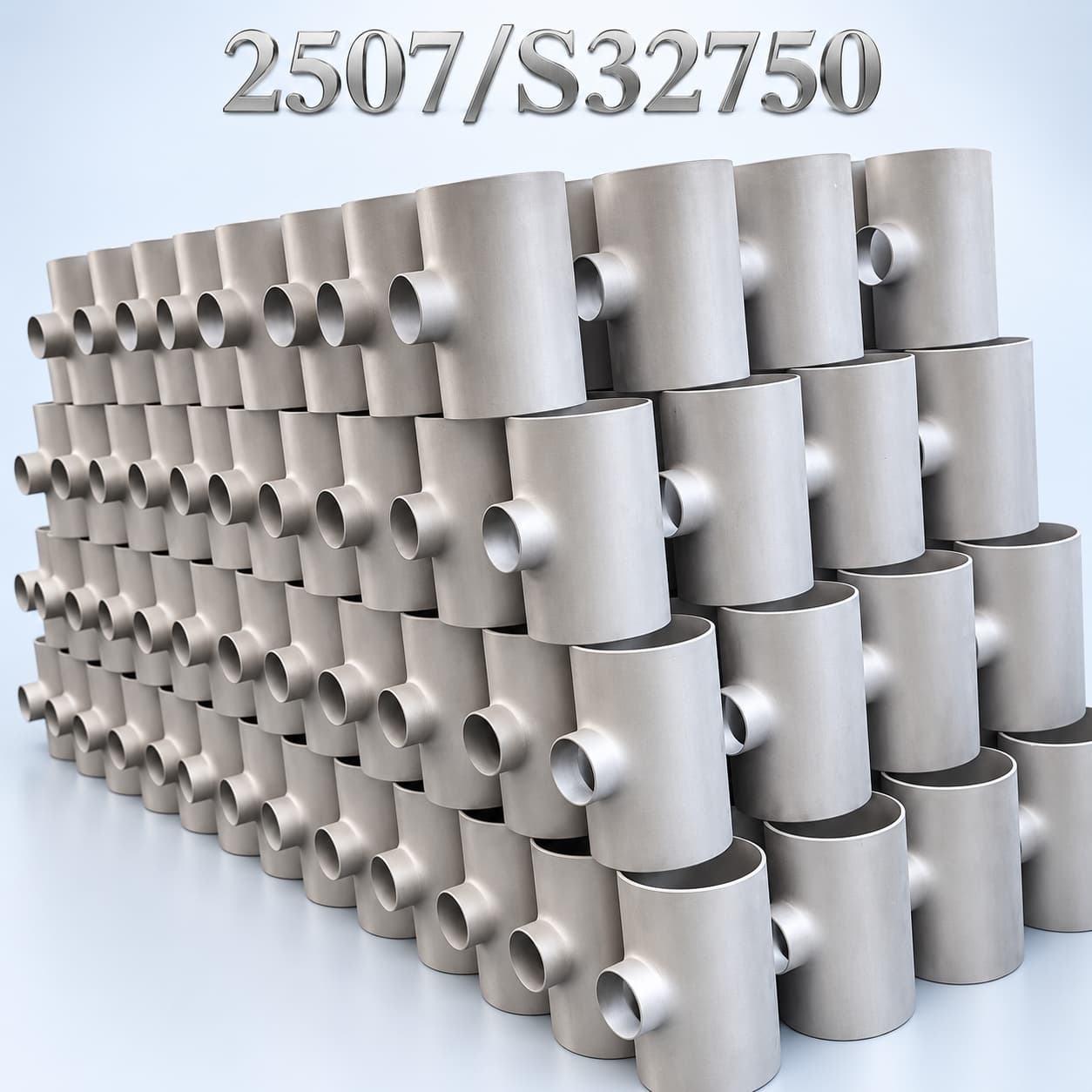2507 Super Duplex Stainless Steel Tees