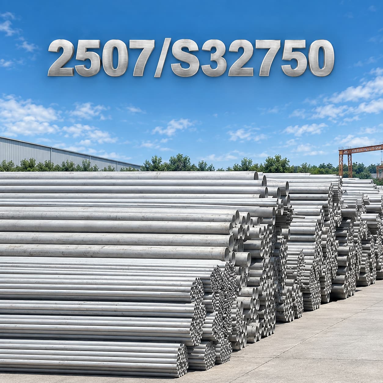 2507 Stainless Steel Round Pipe