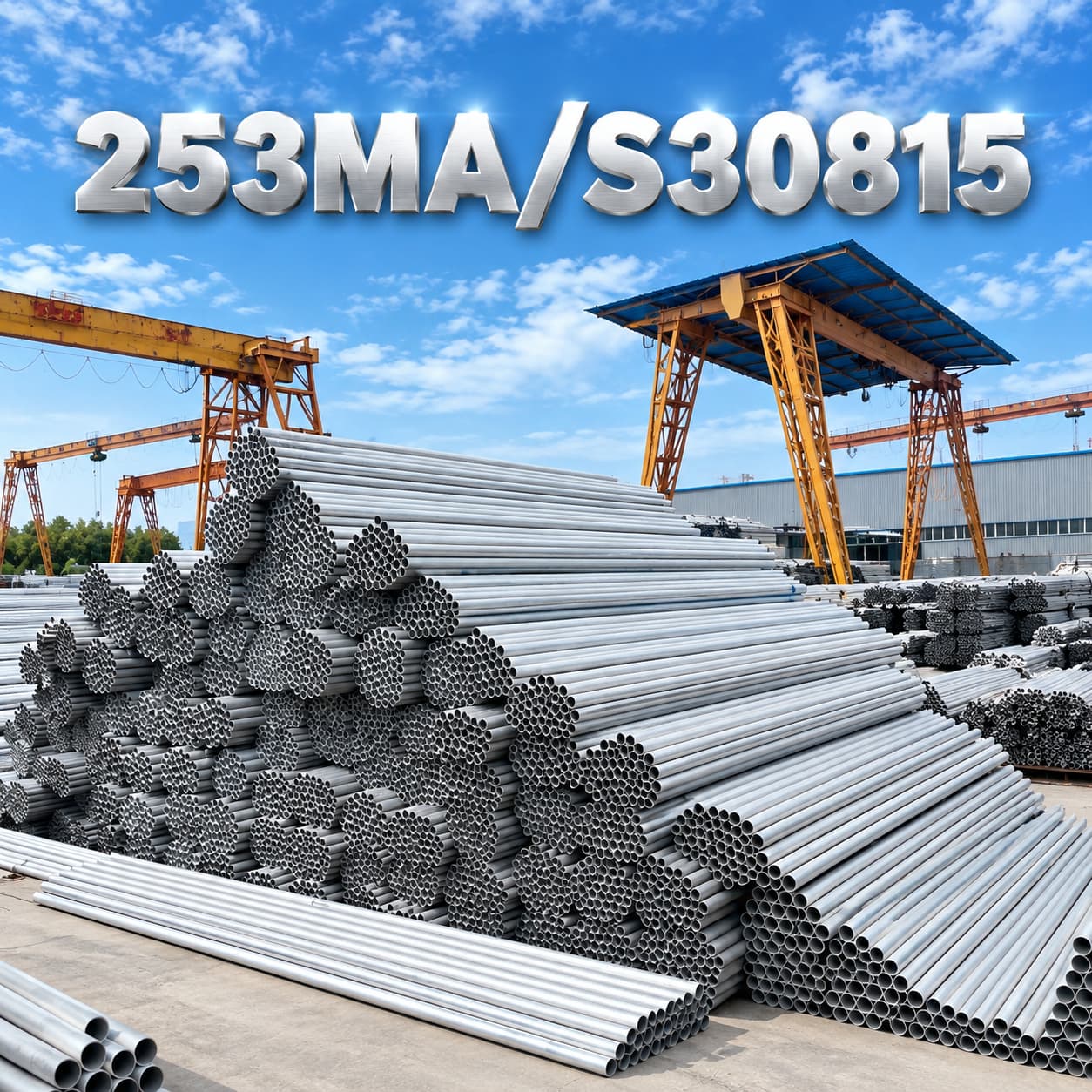 253MA Stainless Steel Round Pipe