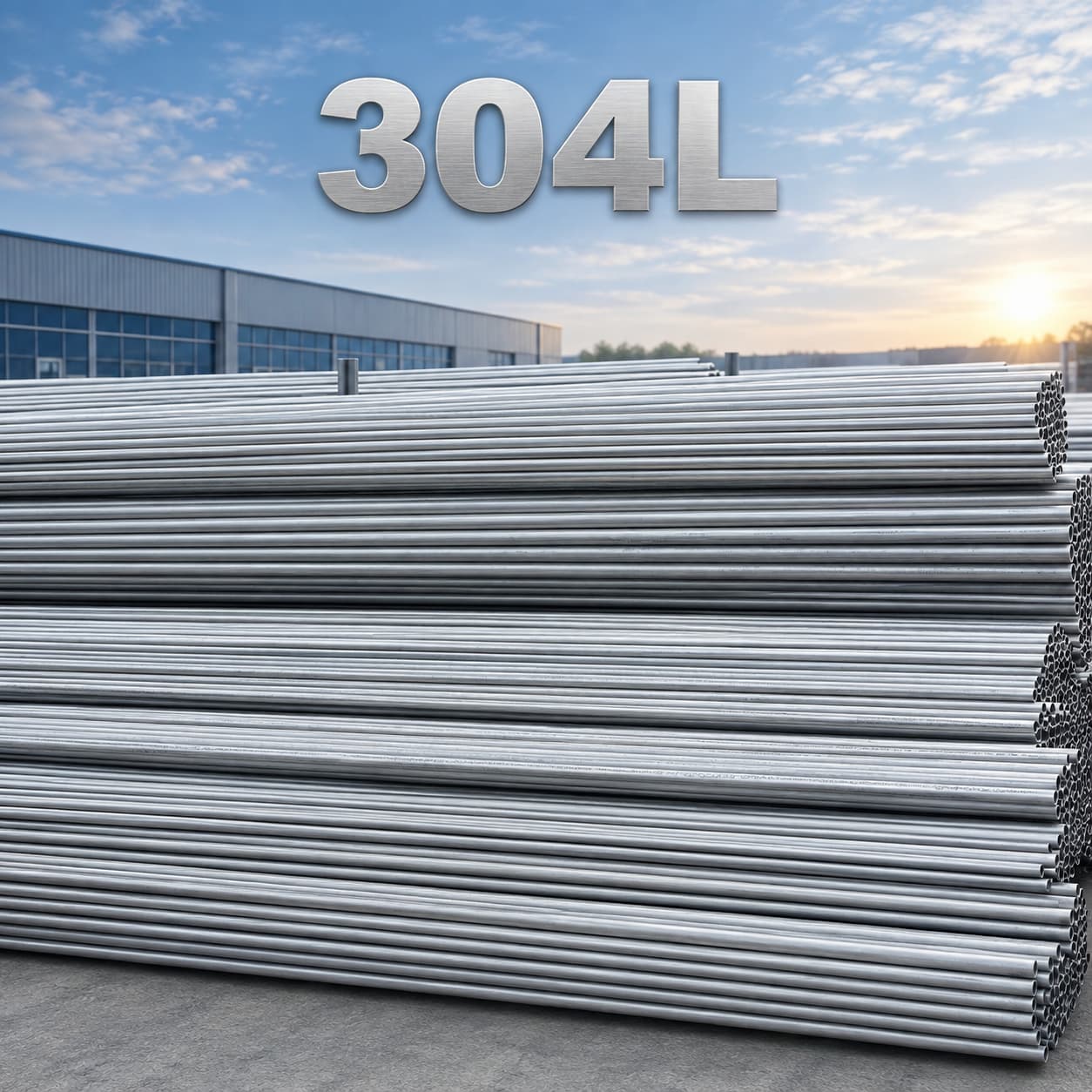304L Stainless Steel Round Pipe
