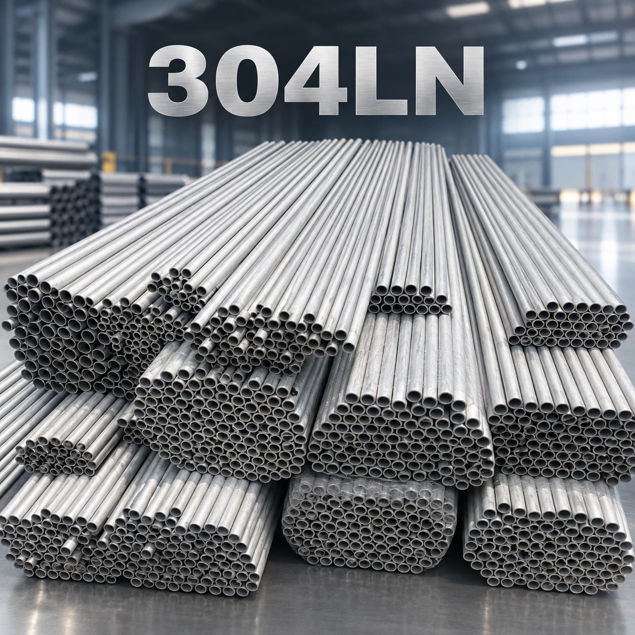 304LN Stainless Steel Round Pipe