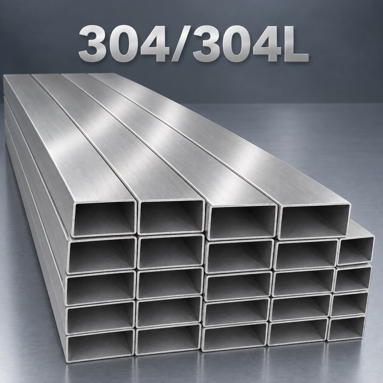 304/304L Stainless Steel Rectangle Tube