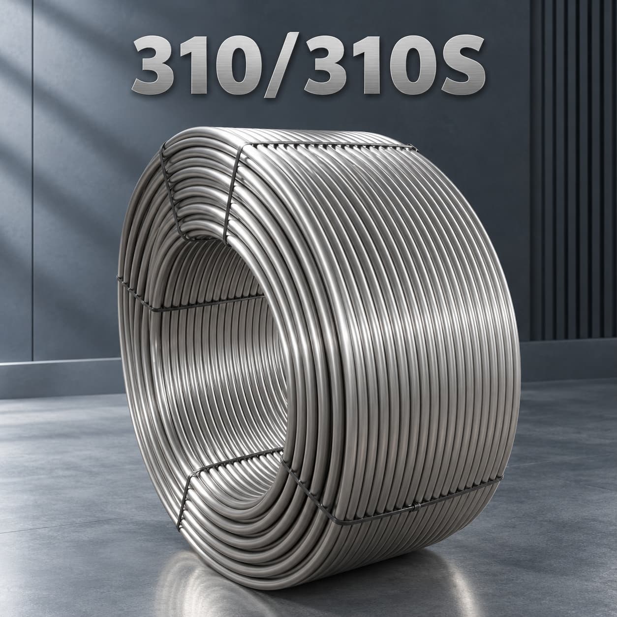 310/310S Coiled Stainless Steel Tubing