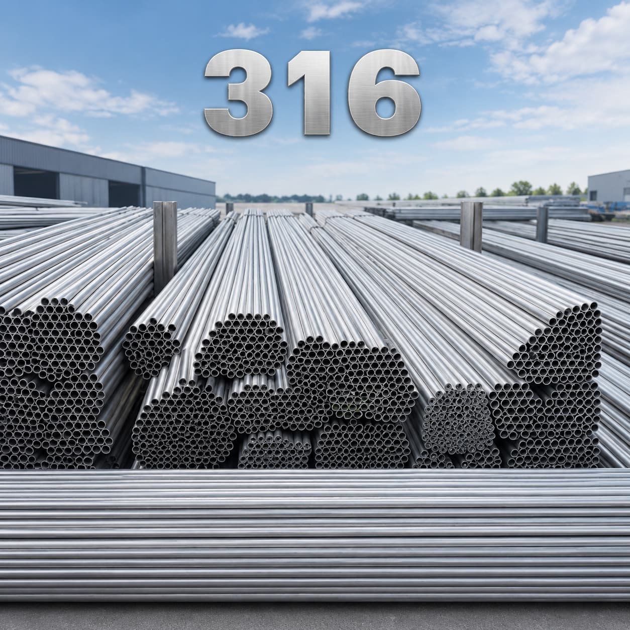 316 Stainless Steel Round Pipe