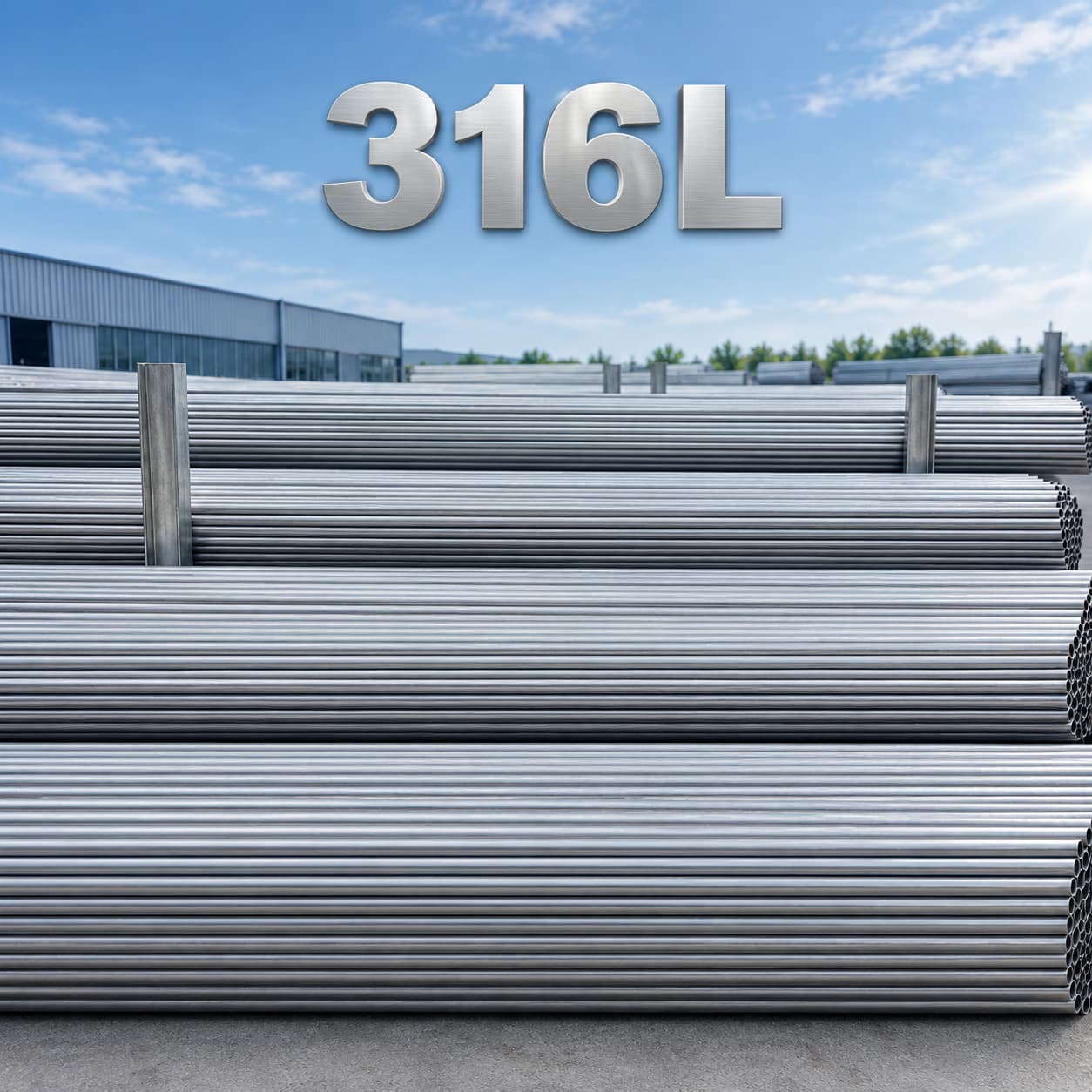 316L Stainless Steel Round Pipe