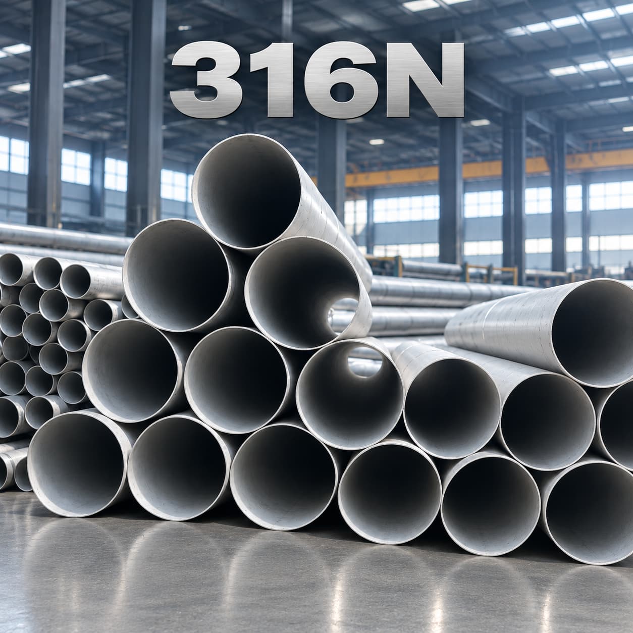 316N Stainless Steel Round Pipe