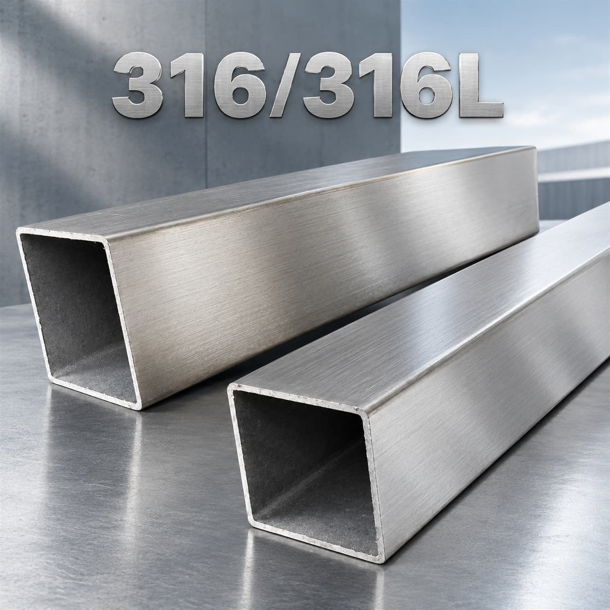 316/316L Stainless Steel Square Tube