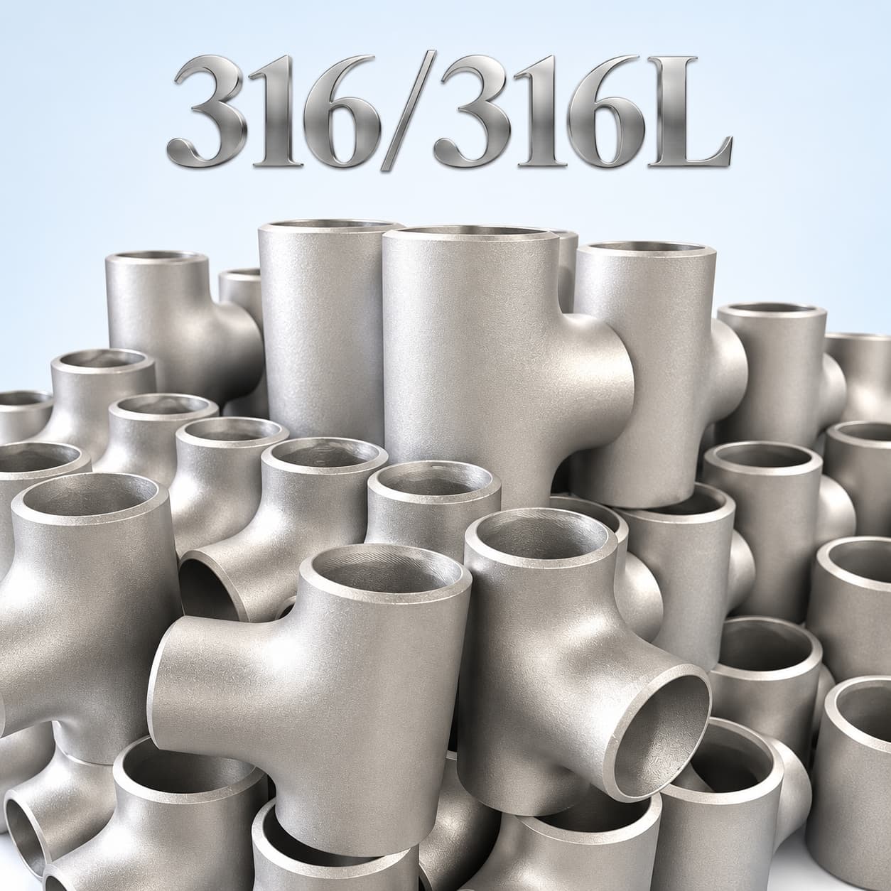 316 / 316L Stainless Steel Tees