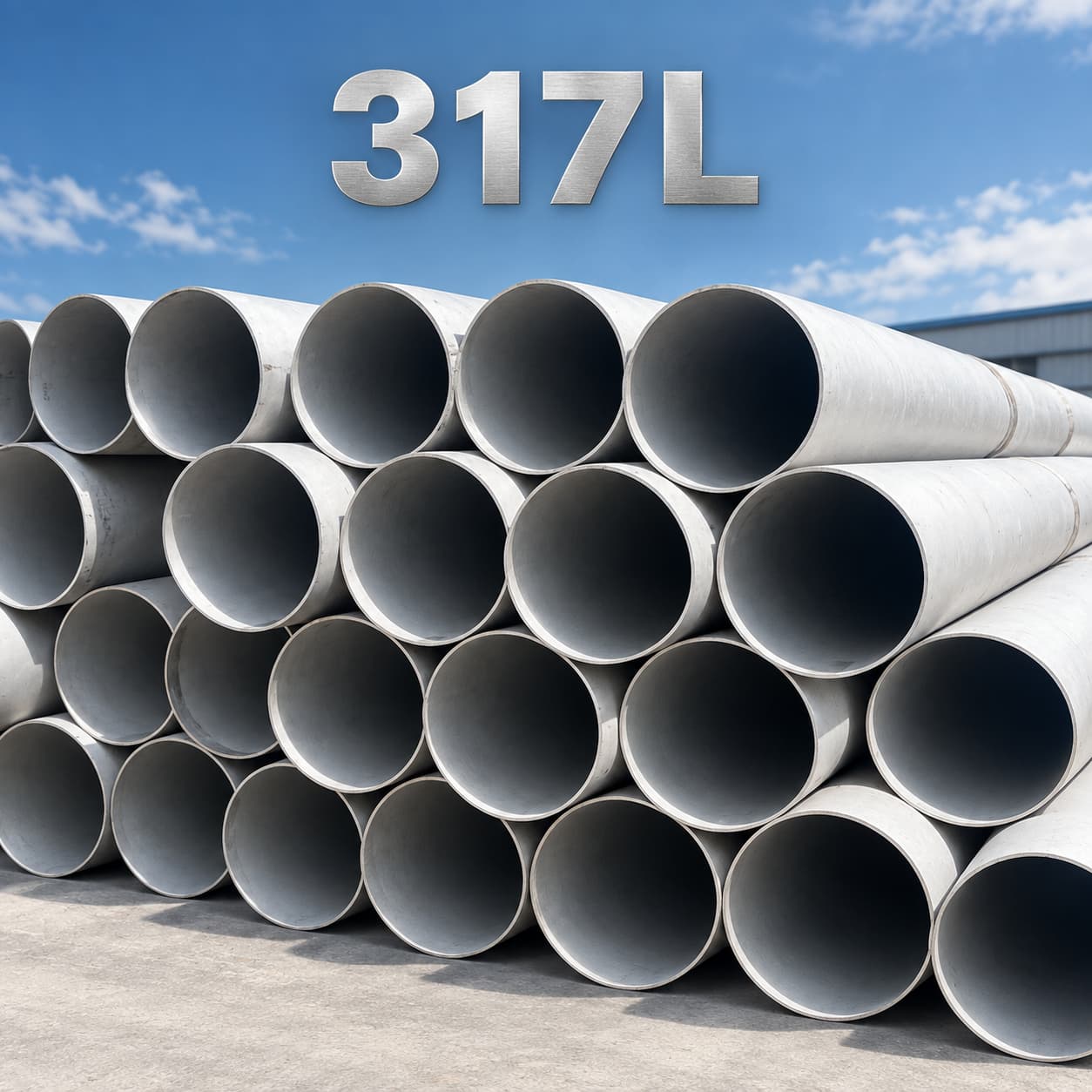 317L Stainless Steel Round Pipe