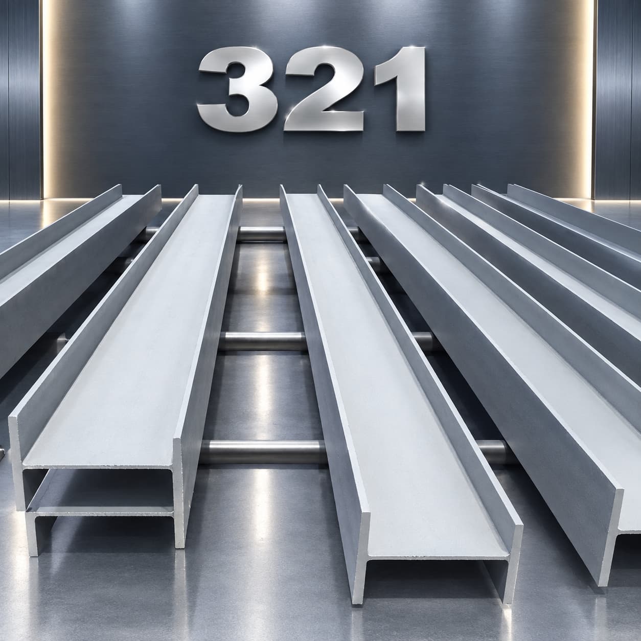 321 Stainless Steel Beam
