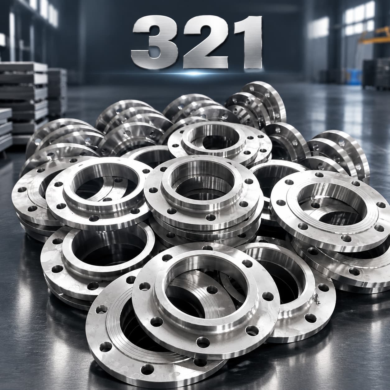 321 Stainless Steel Flange