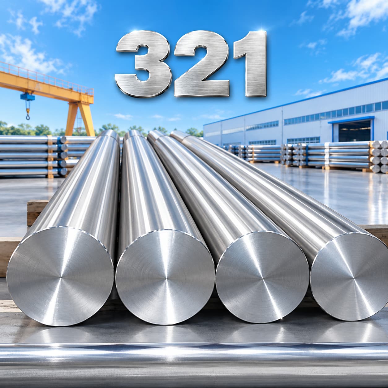 321 Stainless Steel Round Bar