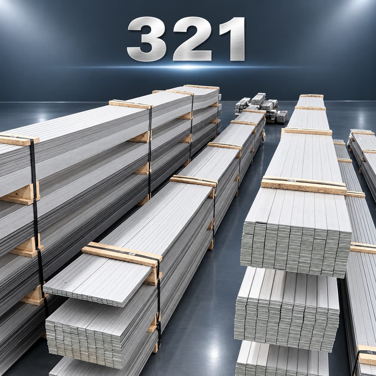 321 Stainless Steel Flat Bar