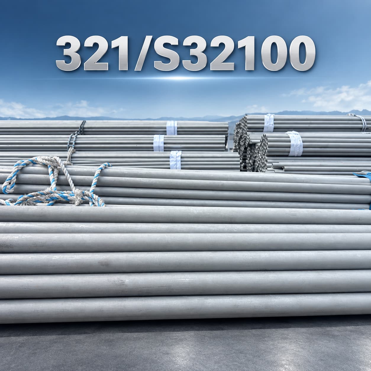 321 Stainless Steel Round Pipe