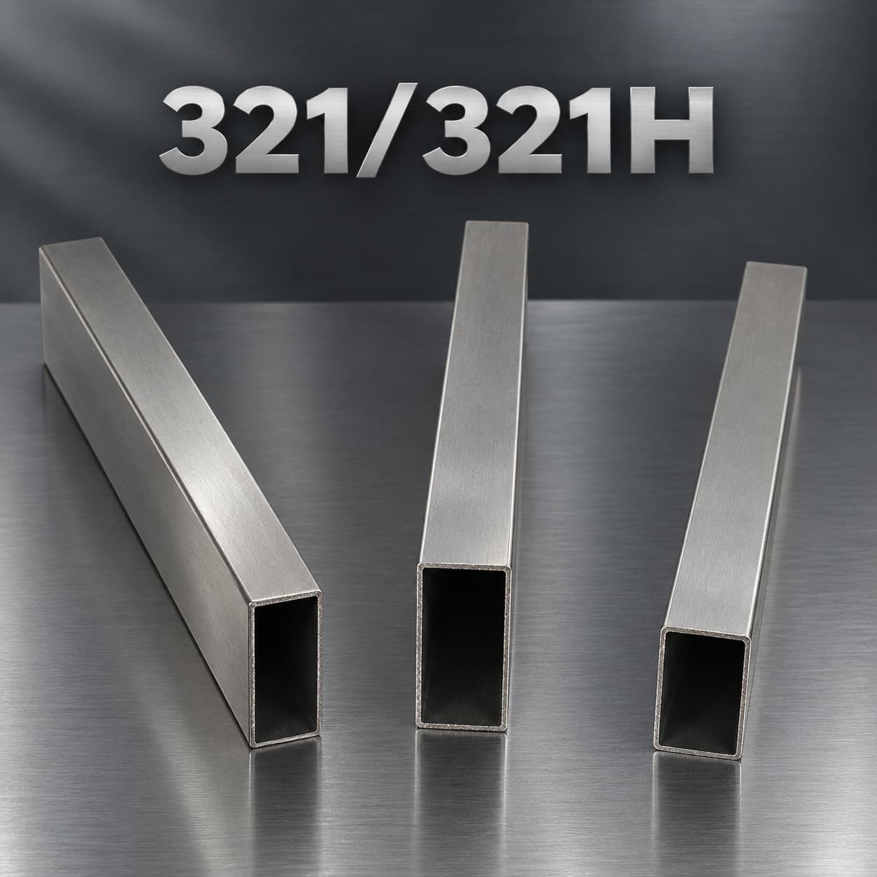 321/321H Stainless Steel Rectangle Tube