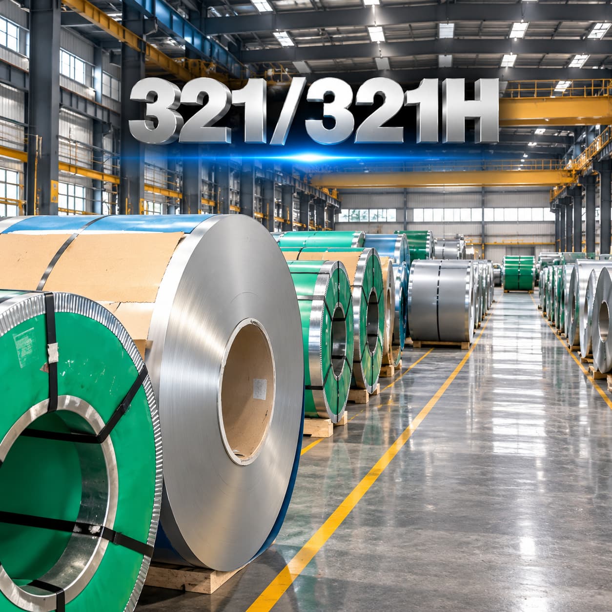 321/321H Stainless Steel Coil
