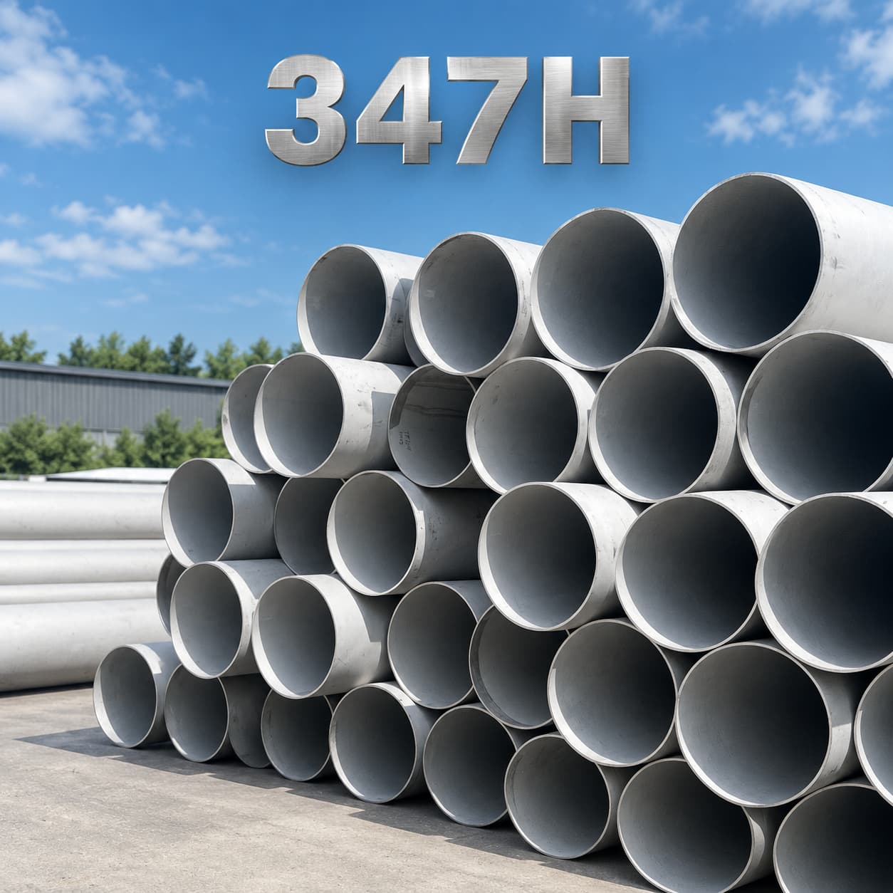 347H Stainless Steel Round Pipe