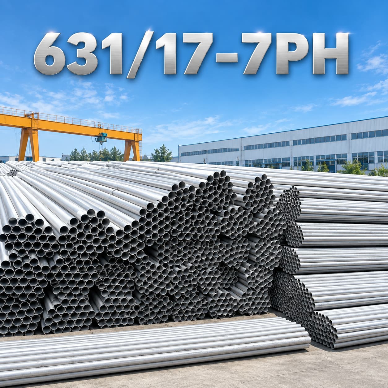 631 Stainless Steel Round Pipe