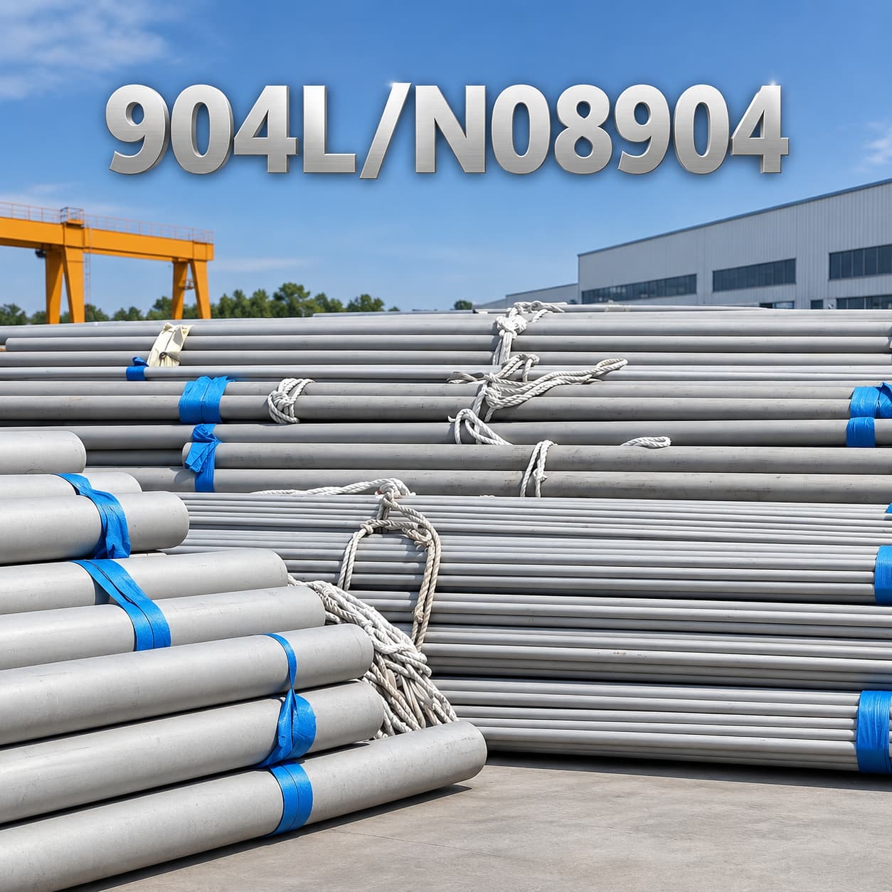 904L Stainless Steel Round Pipe