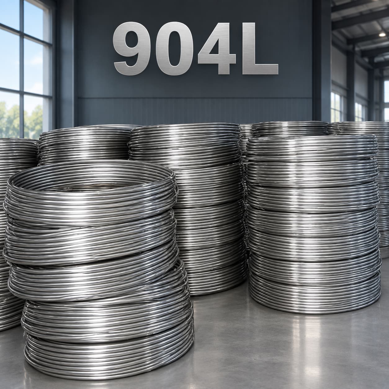 904L Coiled Stainless Steel Tubing