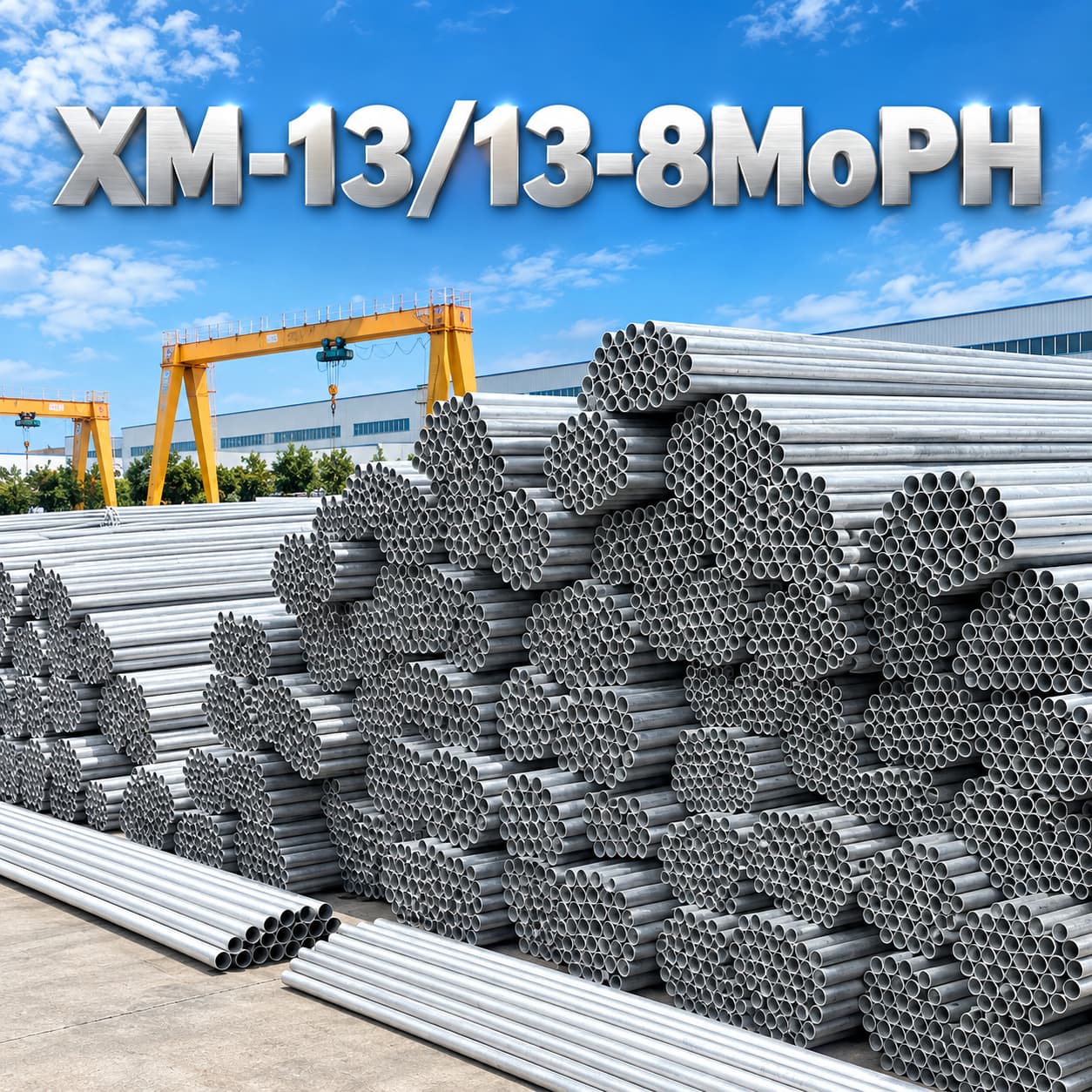 13-8MoPH Stainless Steel Round Pipe